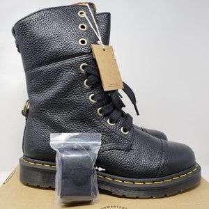 Dr. Marten Aimilita Rapture Aunt Sally Leather Tall Boot Size 9